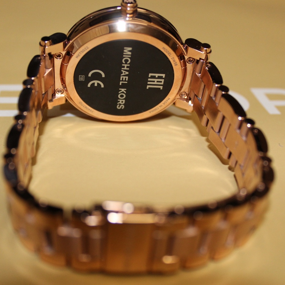 Michael Kors Unisex Rose Gold Smart Watch MKT5022 - Picture 7 of 7